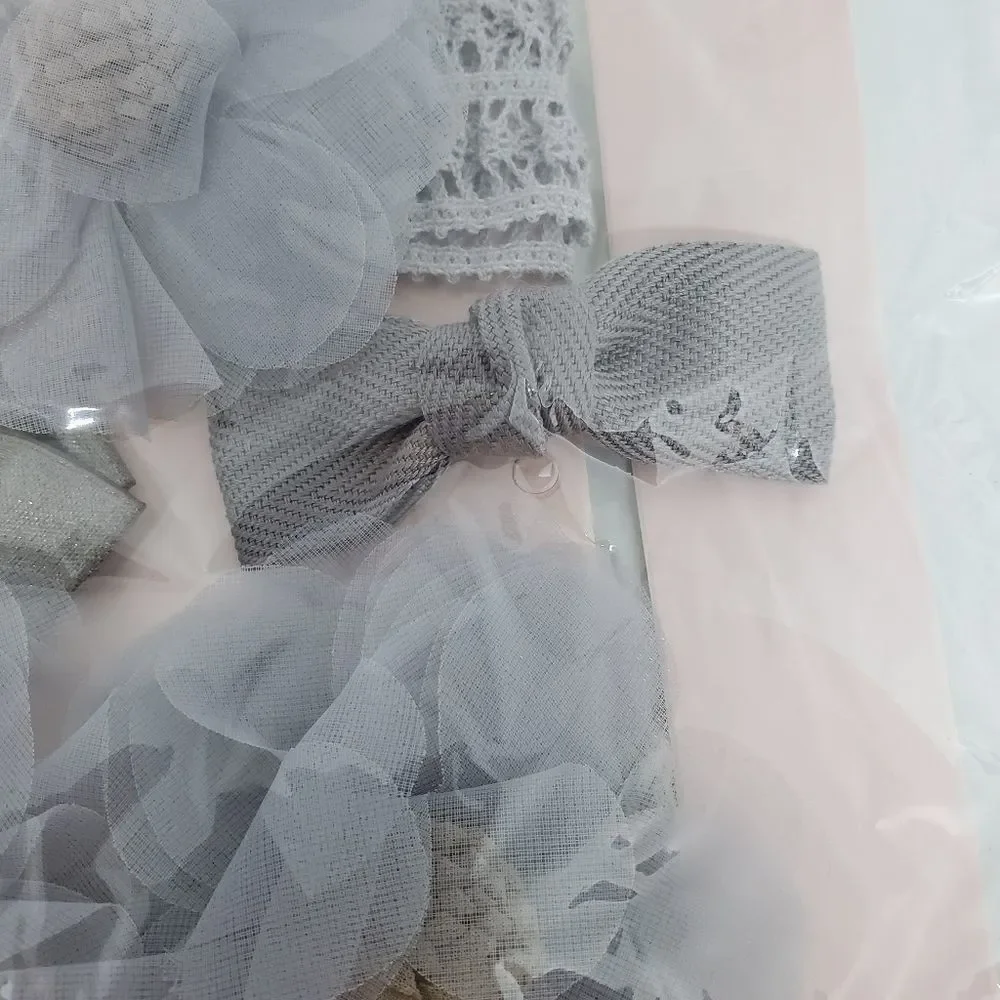 NIB Chicbaby Gray Hair Accessories & Socks